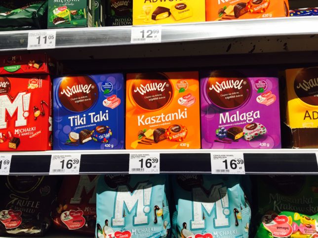 ポーランドのスーパーマーケットで買えるおすすめチョコレート